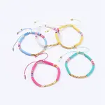 Adjustable Braided Bead Bracelets