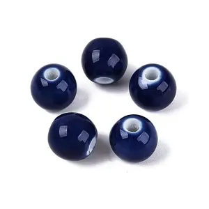 Vintage Handmade Porcelain Beads