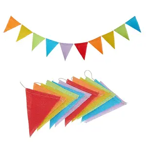 Linen & Twine Pennant Flags Banners