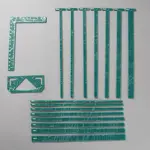 1 Set Acrylic Binding Tools Set