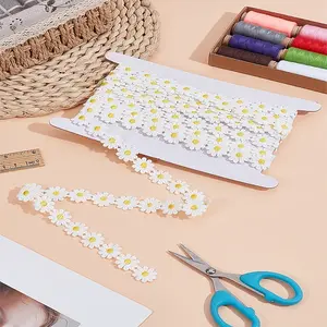 5 Yards Cotton Flower Lace Ribbon