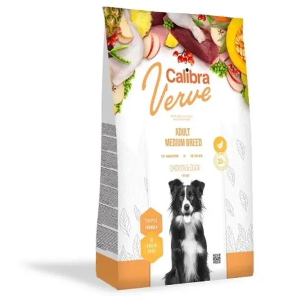 Calibra Dog Verve GF Adult Medium Chicken & Duck 2 kg