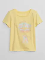 GAP Dětské tričko s potiskem - Holky