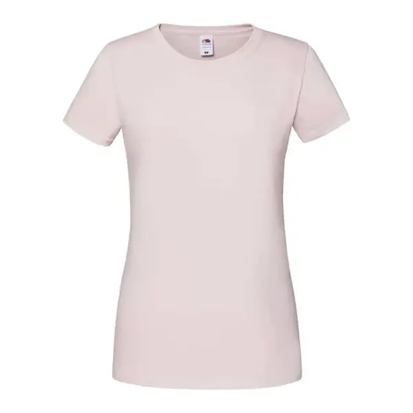 Pink Iconic 195 Ringspun Premium Premium Fruit of the Loom