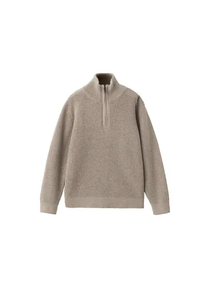 MANGO KIDS Sveter 'HARRYB'  svetlohnedá