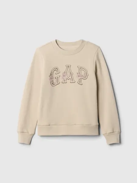 GAP Dívčí Dětská mikina s logem 486515-11 Velikost: S