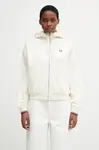 Fred Perry rozepínací mikina dámská bavlněná