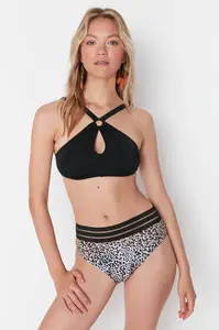 Bikiny spodní díl Trendyol Leopard print