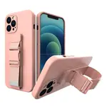 MG Rope silikónový kryt na Samsung Galaxy A22 4G, ružový