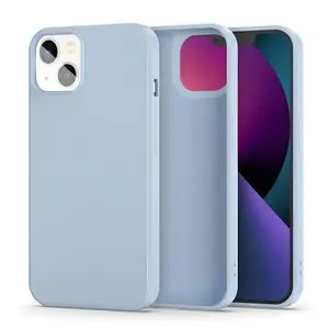 Silikónové puzdro pre Apple iPhone 14 - Čierna H25586