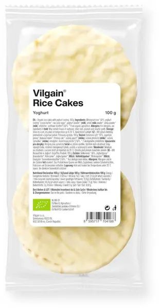 Vilgain Ryžové chlebíčky jogurt