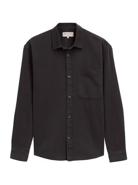TOM TAILOR DENIM Košeľa  antracitová