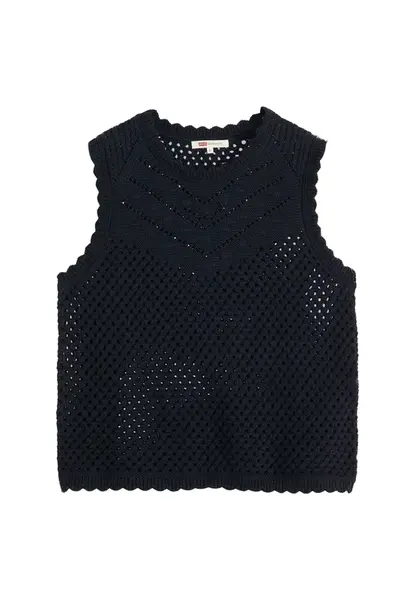 LEVI'S ® Vyšívaný top 'Adrienne'  čierna