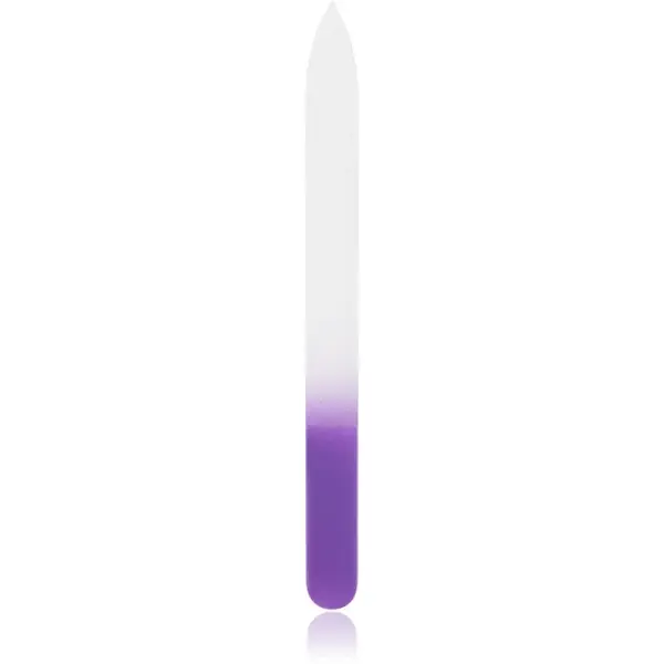 Diva & Nice Cosmetics Accessories File skleněný pilník na nehty velký Violet 1 ks