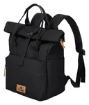 Roll top batoh Travelite Basics Short Handle Roll-up Black