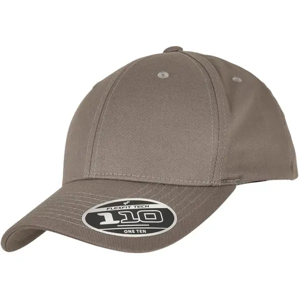 Flexfit 110 Curved Visor Snapback šedý