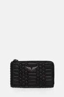 Kožená peněženka ZADIG&VOLTAIRE černá barva, LWSG00060