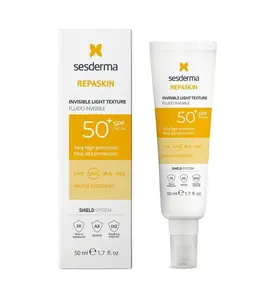 Sesderma Repaskin Invisible Light Texture Opalovací krém SPF50+ 50 ml