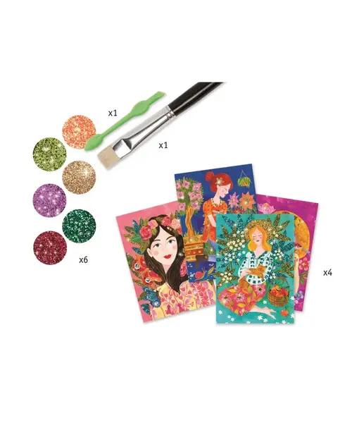 Djeco Třpytivé Květinové dívky