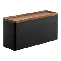 Organizér na šperky Yamazaki Rin černá barva
