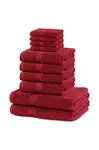 Sada ručníků home & lifestyle Marina 10-pack červená barva