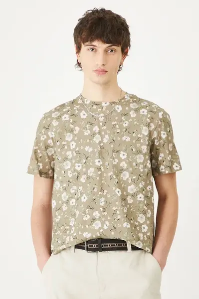 Bavlněné tričko Medicine pánské, zelená barva