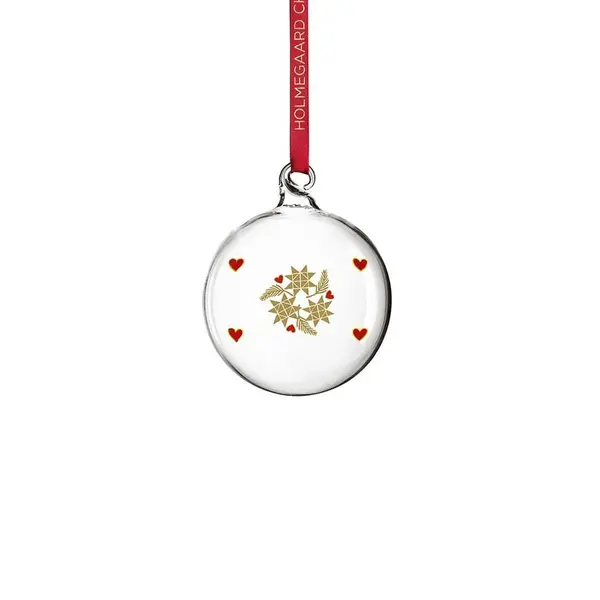 Ozdobný přívěsek Holmegaard Ann-Sofi Romme Annual Christmas