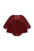 Kojenecké šaty Konges Sløjd JINGLE ROMPER DRESS GRS