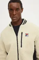 Fleecová mikina Fila Leubsdorf béžová barva, FAM0741