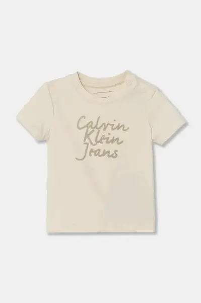 Dětské bavlněné tričko Calvin Klein Jeans
