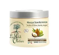 Le Petit Olivier Vyživující maska pro suché a poškozené vlasy 330 ml