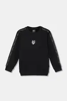 Dětská mikina Quiksilver MERCURY CREW černá barva, s potiskem, AQBFT03111