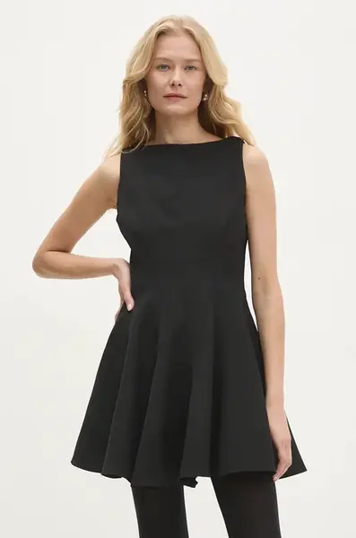 Šaty Answear.LAB černá barva, mini