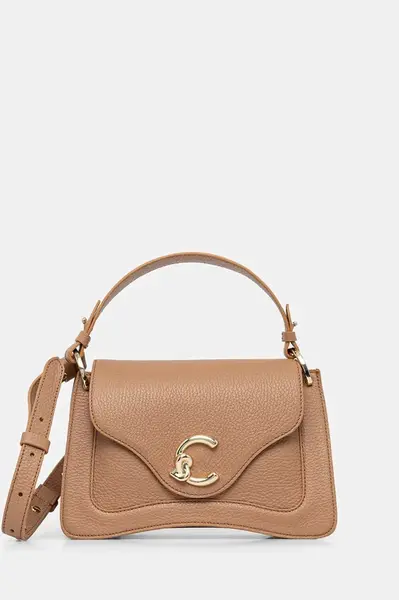 Kožená kabelka Coccinelle