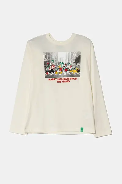 Tričko s dlouhým rukávem United Colors of Benetton