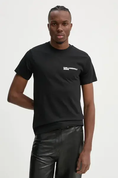 Bavlněné tričko Karl Lagerfeld Jeans