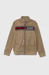 Dětská mikina Guess béžová barva, vzorovaná, L4YQ24 FL04Q