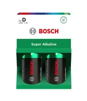 Bosch Super Alkaline D LR20 baterie 2 ks