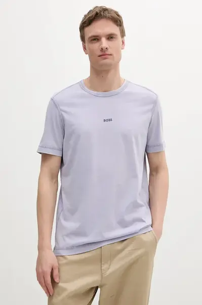 Bavlněné tričko BOSS Orange BOSS ORANGE