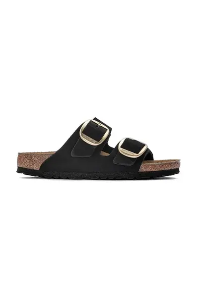 Nubukové pantofle Birkenstock ARIZONA BIG BUCKLE