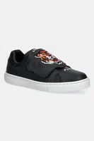 Dětské kožené tenisky Kenzo Kids tmavomodrá barva, K60898