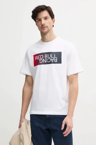 Bavlněné tričko Red Bull Racing x Pepe Jeans OMBRE LOGO TEE