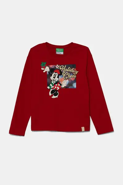 Tričko s dlouhým rukávem United Colors of Benetton