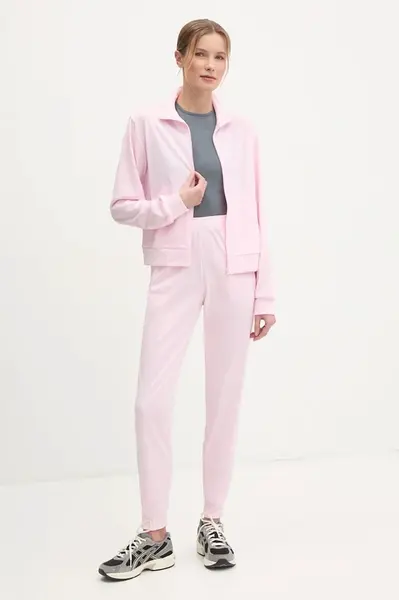 Tepláková souprava adidas Feelcozy růžová barva, JD4476