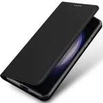 Flipové pouzdro DUX DUCIS wallet case SKIN PRO pro Samsung Galaxy S24, černá