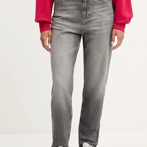 Džíny Tommy Jeans dámské, high waist, DW0DW20648