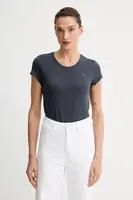 Bavlněné tričko G-Star Raw dámské, černá barva, D24533-4107