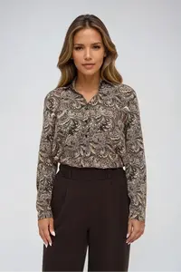 Marisse WOMEN'S SHIRT Z-KO-4806 CAMEL