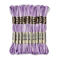 10 Skeins 6-Ply Polyester Embroidery Floss