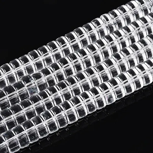 Transparent Glass Beads Strands